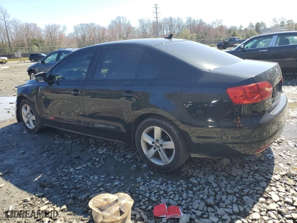 2012 Volkswagen Jetta Sedan TDI w/Premium with VIN 3VWLL7AJ2CM390599, listed as a Copart auction lot 50004565 with 84,360 mi miles and Salvage Title. Bid and sale history available at carsss.com. Image 2.