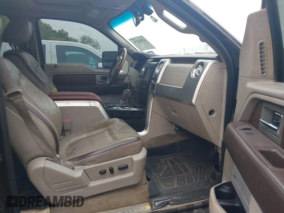 2010 Ford F-150 XL with VIN 1FTFW1EV0AFA33744, listed as a IAAI auction lot 41954351 with 288,242 mi miles and . Bid and sale history available at carsss.com. Image 5.