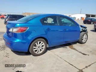 2012 Mazda 3 with VIN JM1BL1V71C1527104, listed as a Copart auction lot 50247405 with 204,915 mi miles and Clean Title. Bid and sale history available at DreamBid. Image 3.