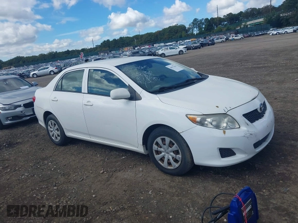 2009 Toyota Corolla with VIN JTDBL40E199019510, listed as a IAAI auction lot 40471286 with 99,818 mi miles and . Bid and sale history available at carsss.com. Image 1.