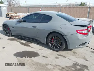 2017 Maserati GranTurismo MC with VIN ZAM45VLA8H0218490, listed as a IAAI auction lot 41679241 with 30,988 mi miles. Bid and sale history available at carsss.com. Image 3.