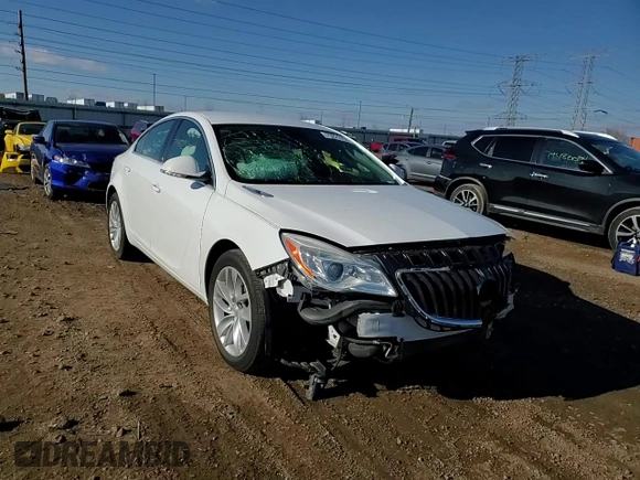 2015 Buick Regal Premium I with VIN 2G4GN5EX4F9140095, listed as a Copart auction lot 46294715 with 225,647 mi miles and Salvage title. Bid and sale history available at DreamBid. Image 11.