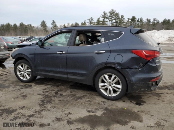 2014 Hyundai Santa Fe Sport with VIN 5XYZU3LA2EG171691, listed as a Copart auction lot 45977575 with NaN miles and Salvage Title. Bid and sale history available at carsss.com. Image 2.