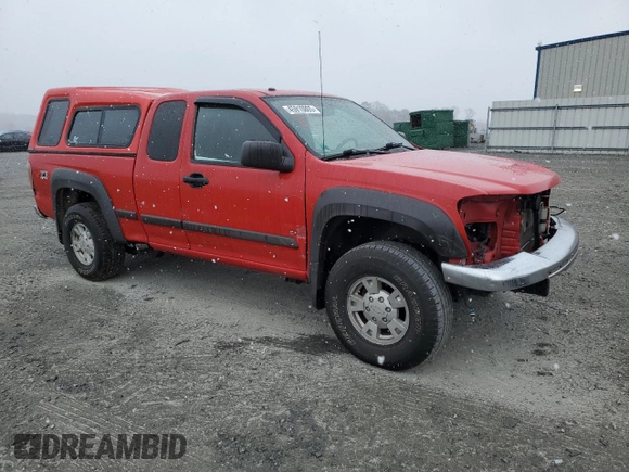 2007 Chevrolet Colorado Work Truck with VIN 1GCDT19E878144582, listed as a Copart auction lot 45910805 with 99,949 mi miles and Salvage Title. Bid and sale history available at carsss.com. Image 4.
