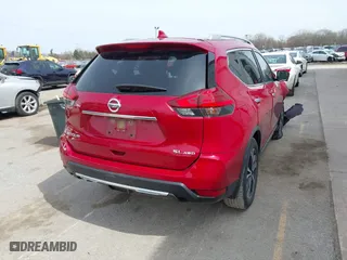 2017 Nissan Rogue SL with VIN JN8AT2MV5HW263238, listed as a IAAI auction lot 41931806 with 46,008 mi miles. Bid and sale history available at carsss.com. Image 4.
