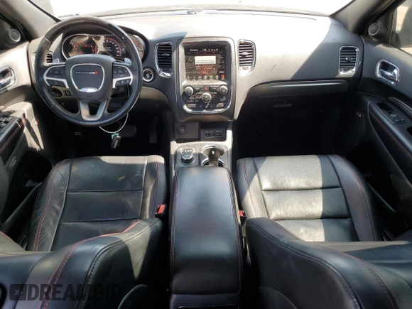 2017 Dodge Durango R/T with VIN 1C4SDHCT3HC637847, listed as a Copart auction lot 69064244 with 115,205 mi miles and Salvage title. Bid and sale history available at DreamBid. Image 8.