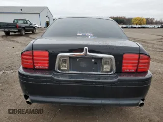2002 Lincoln LS w/Base Pkg with VIN 1LNHM87A92Y698418, listed as a Copart auction lot 82087104 with 191,469 mi miles and Salvage Title. Bid and sale history available at carsss.com. Image 6.