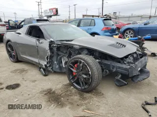 2016 Chevrolet Corvette 3LT with VIN 1G1YF2D78G5122230, listed as a Copart auction lot 53842935 with 0 mi miles and Salvage Title. Bid and sale history available at carsss.com. Image 4.