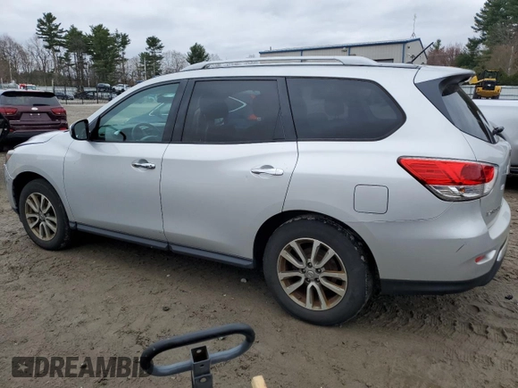 2016 Nissan Pathfinder SV with VIN 5N1AR2MM2GC604513, listed as a Copart auction lot 52271725 with 127,336 mi miles and Clean Title. Bid and sale history available at carsss.com. Image 2.