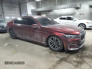 2022 BMW 7 Series 750i xDrive z VIN WBA7U2C04NCG88407, wystawiony jako Copart lot #42753005 z przebiegiem 22 950 mil mil oraz Nie do naprawy • Non repairable. Historia ofert i sprzedaży dostępna na DreamBid. Obrazek 4.