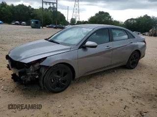 2023 Hyundai Elantra Blue z VIN KMHLM4AJ1PU042885, wystawiony jako Copart lot #53496155 z przebiegiem 68 573 mil mil oraz Szkoda całkowita • Salvage title. Historia ofert i sprzedaży dostępna na DreamBid. Obrazek 1.