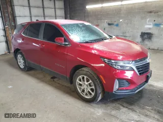 2023 Chevrolet Equinox LT with VIN 3GNAXUEG6PS129304, listed as a Copart auction lot 48183655 with 55,406 mi miles and Salvage Title. Bid and sale history available at carsss.com. Image 4.
