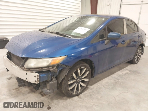 2015 Honda Civic Sedan EX-L with VIN 19XFB2F92FE206149, listed as a IAAI auction lot 41562377 with 153,303 mi miles. Bid and sale history available at carsss.com. Image 20.