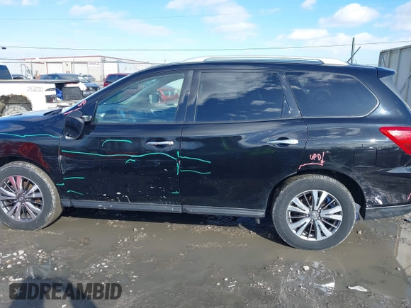 2018 Nissan Pathfinder SL with VIN 5N1DR2MN4JC635002, listed as a IAAI auction lot 41883880 with 97,723 mi miles. Bid and sale history available at carsss.com. Image 14.