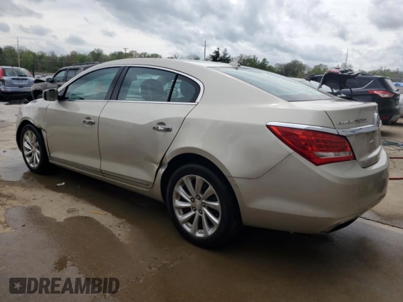 2014 Buick LaCrosse Leather with VIN 1G4GB5G35EF246404, listed as a Copart auction lot 52723805 with 154,352 mi miles and Salvage Title. Bid and sale history available at DreamBid. Image 2.