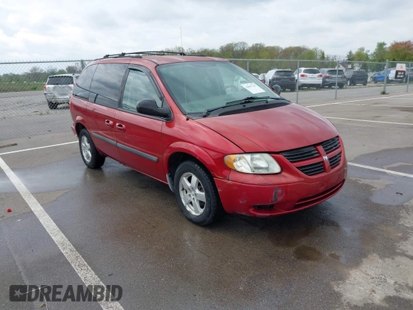 2006 Dodge Caravan SXT with VIN 1D4GP45R36B533131, listed as a IAAI auction lot 42097147 with 52,193 mi miles and . Bid and sale history available at DreamBid. Image 1.