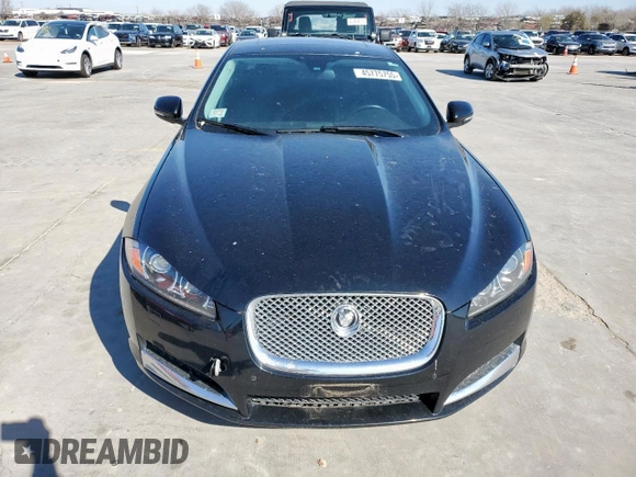 2013 Jaguar XF I4 RWD with VIN SAJWA0ESXDPU03855, listed as a Copart auction lot 45775755 with 0 mi miles and Clean Title. Bid and sale history available at carsss.com. Image 6.