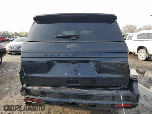 2024 Ford Expedition Limited with VIN 1FMJU2A8XREA52255, listed as a Copart auction lot 50864665 with Not provided miles and Salvage title. Bid and sale history available at DreamBid. Image 6.
