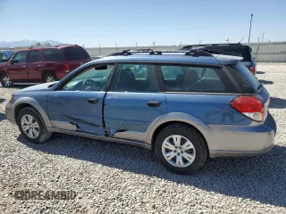 2008 Subaru Outback with VIN 4S4BP60CX87345729, listed as a Copart auction lot 61358935 with 137,932 mi miles and Salvage title. Bid and sale history available at DreamBid. Image 2.
