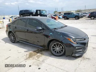 2022 Toyota Corolla SE with VIN 5YFS4MCE0NP109650, listed as a Copart auction lot 50789515 with 38,651 mi miles and Salvage Title. Bid and sale history available at carsss.com. Image 4.