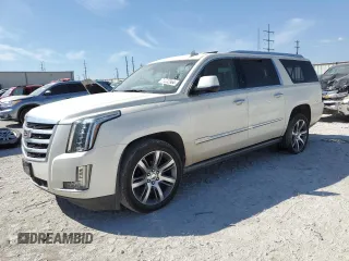 2015 Cadillac Escalade ESV Premium z VIN 1GYS4TKJ3FR724588, wystawiony jako Copart lot #71532964 z przebiegiem 151 697 mil mil oraz Szkoda całkowita • Salvage title. Historia ofert i sprzedaży dostępna na DreamBid. Obrazek 1.