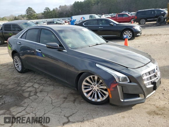 2014 Cadillac CTS Performance RWD with VIN 1G6AS5S38E0151150, listed as a Copart auction lot 43473825 with 145,118 mi miles and Salvage Title. Bid and sale history available at DreamBid. Image 4.