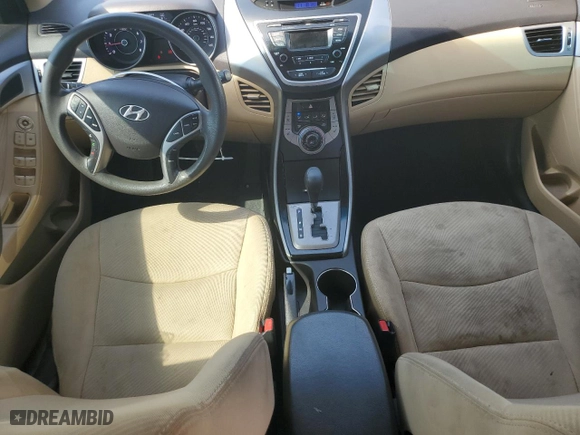 2013 Hyundai Elantra Limited PZEV with VIN 5NPDH4AE4DH431980, listed as a Copart auction lot 53617515 with 144,187 mi miles and Clean Title. Bid and sale history available at carsss.com. Image 8.