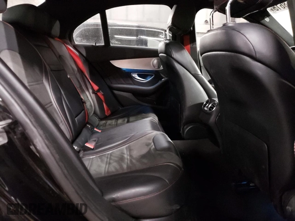 2017 Mercedes-Benz C 43 AMG with VIN 55SWF6EB2HU182530, listed as a Copart auction lot 88768615 with 137,793 mi miles and Salvage Title. Bid and sale history available at DreamBid. Image 10.