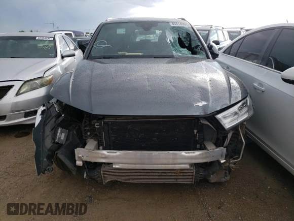 2018 Audi SQ5 Premium Plus with VIN WA1A4AFY0J2205183, listed as a Copart auction lot 65414304 with 53,868 mi miles and Salvage Title. Bid and sale history available at DreamBid. Image 5.