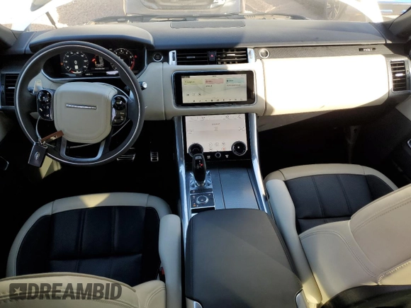 2022 Land Rover Range Rover Sport HST with VIN SALWS2RU7NA796472, listed as a Copart auction lot 84107624 with 44,218 mi miles and Salvage Title. Bid and sale history available at carsss.com. Image 8.