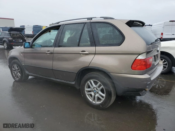 2004 BMW X5 3.0i with VIN 5UXFA13504LU22776, listed as a Copart auction lot 41419685 with 148,489 mi miles and Clean Title. Bid and sale history available at carsss.com. Image 2.