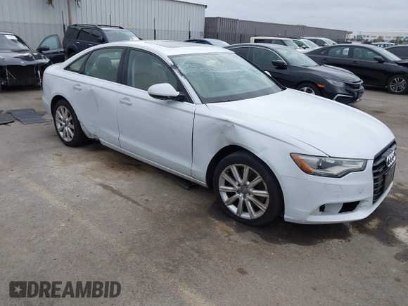 2015 Audi A6 Premium Plus with VIN WAUGFAFC7FN007363, listed as a IAAI auction lot 42190918 with 83,493 mi miles and . Bid and sale history available at DreamBid. Image 1.