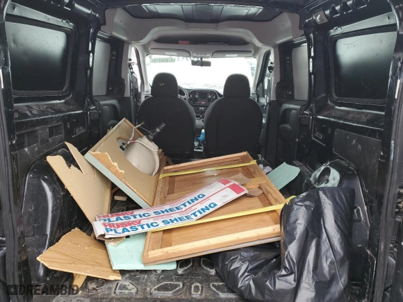 2019 Ram ProMaster City Cargo Van Tradesman with VIN ZFBHRFAB4K6N02590, listed as a Copart auction lot 47856575 with 77,920 mi miles and Salvage Title. Bid and sale history available at carsss.com. Image 11.