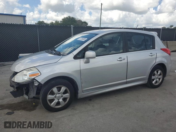 2011 Nissan Versa S with VIN 3N1BC1CP3BL492448, listed as a Copart auction lot 61236095 with 163,063 mi miles and Salvage title. Bid and sale history available at DreamBid. Image 1.
