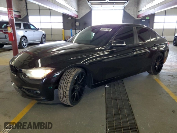 2016 BMW 3 Series 320i xDrive with VIN WBA8A3C53GK690928, listed as a Copart auction lot 44220595 with 123,148 mi miles and Salvage Title. Bid and sale history available at DreamBid. Image 1.