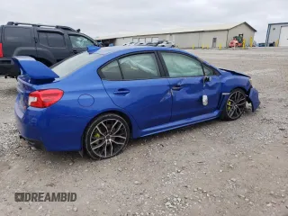 2020 Subaru WRX STI Limited with VIN JF1VA2Y62L9820593, listed as a Copart auction lot 85805224 with 23,196 mi miles and Salvage Title. Bid and sale history available at carsss.com. Image 3.