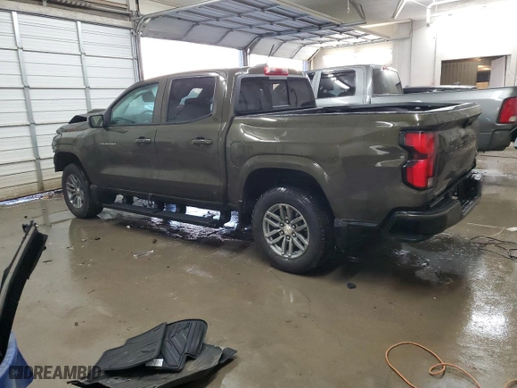 2023 Chevrolet Colorado 2WD LT with VIN 1GCPSCEK4P1267943, listed as a Copart auction lot 41649555 with 0 mi miles and Salvage Title. Bid and sale history available at carsss.com. Image 2.