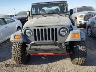 1997 Jeep Wrangler Sport with VIN 1J4FY19S5VP520801, listed as a Copart auction lot 75301274 with 0 mi miles and Non Repairable. Bid and sale history available at carsss.com. Image 5.