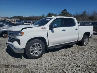 2023 Chevrolet Silverado 1500 LTZ with VIN 3GCUDGE85PG109881, listed as a Copart auction lot 47746255 with Not Provided miles and Salvage Title. Bid and sale history available at DreamBid. Image 1.