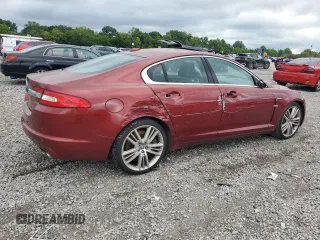 2010 Jaguar XF Supercharged with VIN SAJWA0HE1AMR74203, listed as a Copart auction lot 64029824 with 128,676 mi miles and Salvage Title. Bid and sale history available at carsss.com. Image 3.