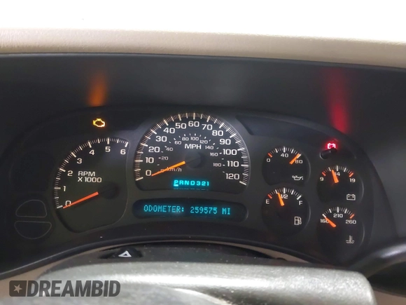 2004 GMC Yukon SLT with VIN 1GKEK13Z84R265500, listed as a IAAI auction lot 41412544 with 259,575 mi miles. Bid and sale history available at carsss.com. Image 7.
