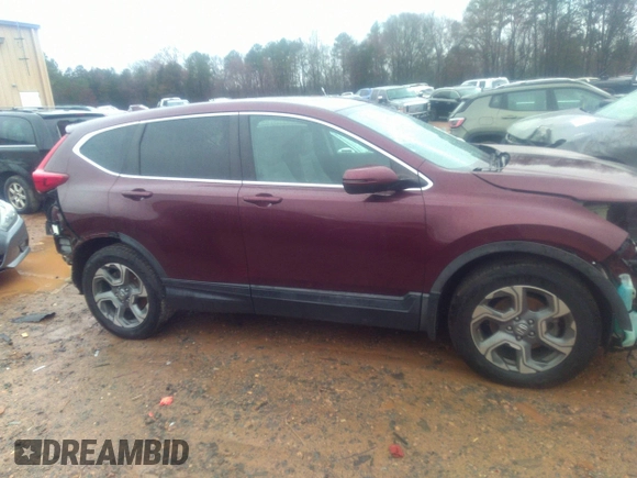 2019 Honda CR-V EX-L with VIN 5J6RW1H89KL006607, listed as a IAAI auction lot 41558933 with 71,408 mi miles. Bid and sale history available at carsss.com. Image 14.