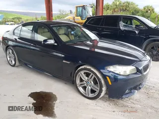 2014 BMW 5 Series 535i with VIN WBA5B1C56ED480538, listed as a IAAI auction lot 39859949 with 111,490 mi miles and . Bid and sale history available at DreamBid. Image 1.