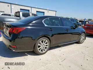 2015 Lexus GS 350 with VIN JTHBE1BL4FA013939, listed as a Copart auction lot 52621315 with 75,923 mi miles and Salvage Title. Bid and sale history available at carsss.com. Image 3.