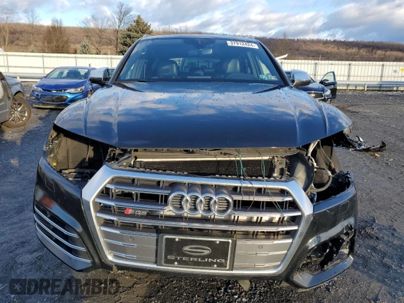 2018 Audi SQ5 Premium Plus with VIN WA1A4AFYXJ2225280, listed as a Copart auction lot 37912424 with 45,239 mi miles and . Bid and sale history available at DreamBid. Image 5.