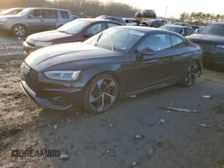 2018 Audi RS 5 z VIN WUAPWAF57JA903959, wystawiony jako Copart lot #86497634 z przebiegiem 11 104 mil mil oraz Szkody całkowita. Historia ofert i sprzedaży dostępna na DreamBid. Obrazek 1.