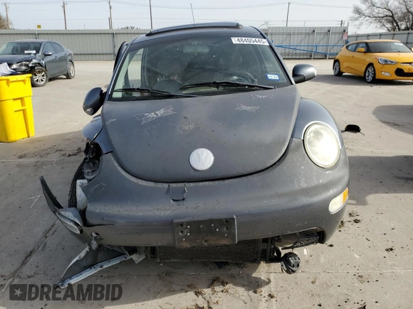 2004 Volkswagen New Beetle Coupe GLS with VIN 3VWCK31C74M418377, listed as a Copart auction lot 48405445 with 135,753 mi miles and Salvage Title. Bid and sale history available at carsss.com. Image 5.
