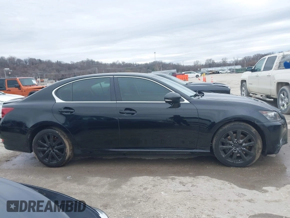 2014 Lexus GS 350 with VIN JTHCE1BL5E5023374, listed as a IAAI auction lot 41532507 with 139,668 mi miles. Bid and sale history available at carsss.com. Image 13.