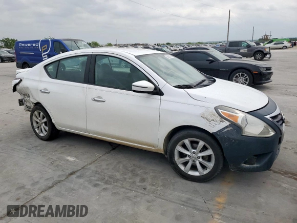 2016 Nissan Versa SV with VIN 3N1CN7AP7GL856138, listed as a Copart auction lot 53821825 with 153,556 mi miles and Clean Title. Bid and sale history available at carsss.com. Image 4.