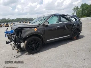 2020 Kia Telluride SX z VIN 5XYP5DHC8LG091426, wystawiony jako Copart lot #55250995 z przebiegiem Nie podano mil oraz Szkoda całkowita • Salvage title. Historia ofert i sprzedaży dostępna na DreamBid. Obrazek 1.